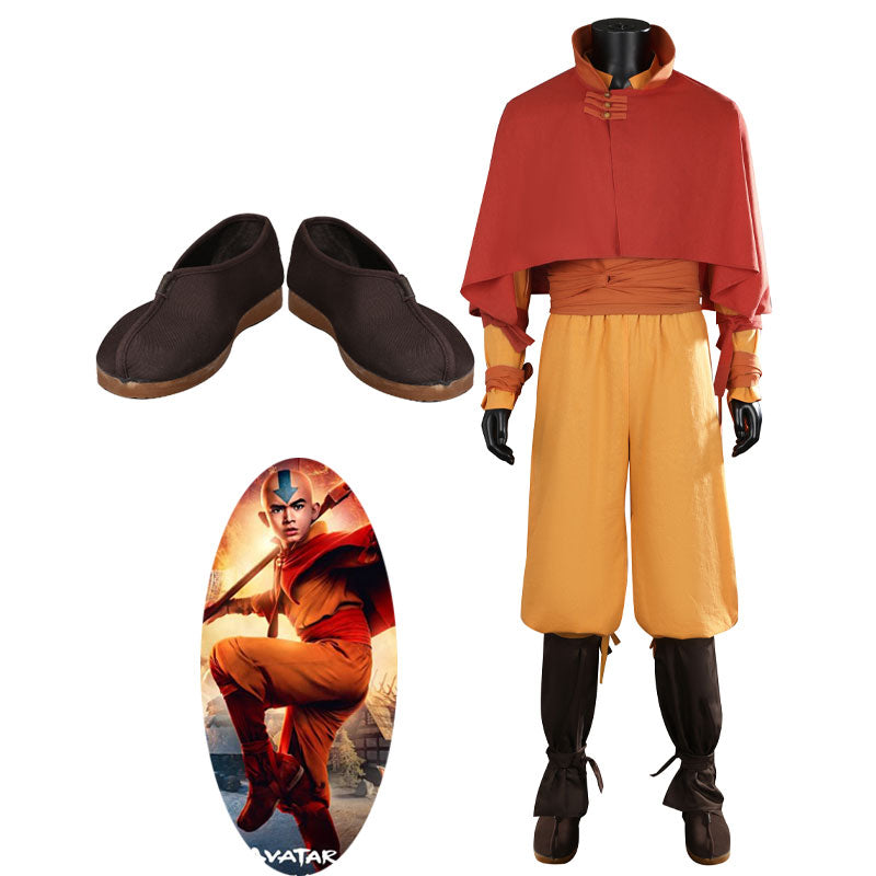 Avatar The Last Airbender 2024:TV Series Aang Cosplay Shoes