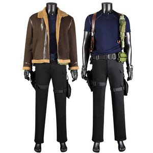 Resident Evil 4 Leon Scott Kennedy Cosplay Costumes