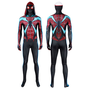 Spider Man 2 Miles Morales EVOLVED SUIT Cosplay Costumes