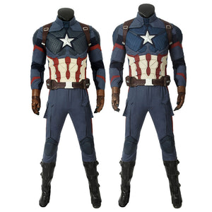 Avengers: Endgame Steven Rogers Captain America Cosplay CostumesAvengers: Endgame Steven Rogers Captain America Cosplay Costumes