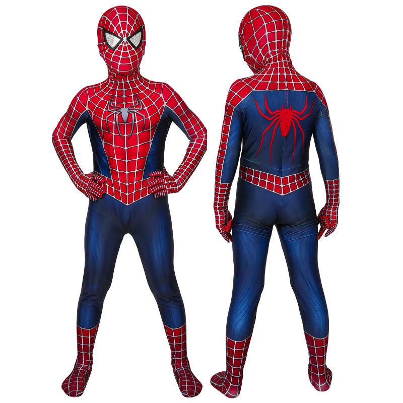 Marvel's Spider Man 2 Peter Parker Kids Jumpsuits Cosplay Costume