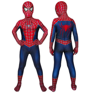 Marvel's Spider Man 2 Peter Parker Kids Jumpsuits Cosplay Costume