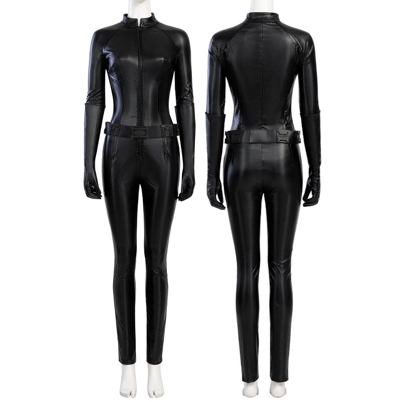 DC The Dark Knight Rises Selina Kyle Jumpsuit Cosplay Costumes
