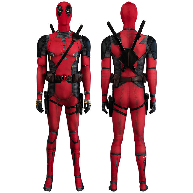 Deadpool 3 Deadpool Wade Wilson Jumpsuit Cosplay Costumes