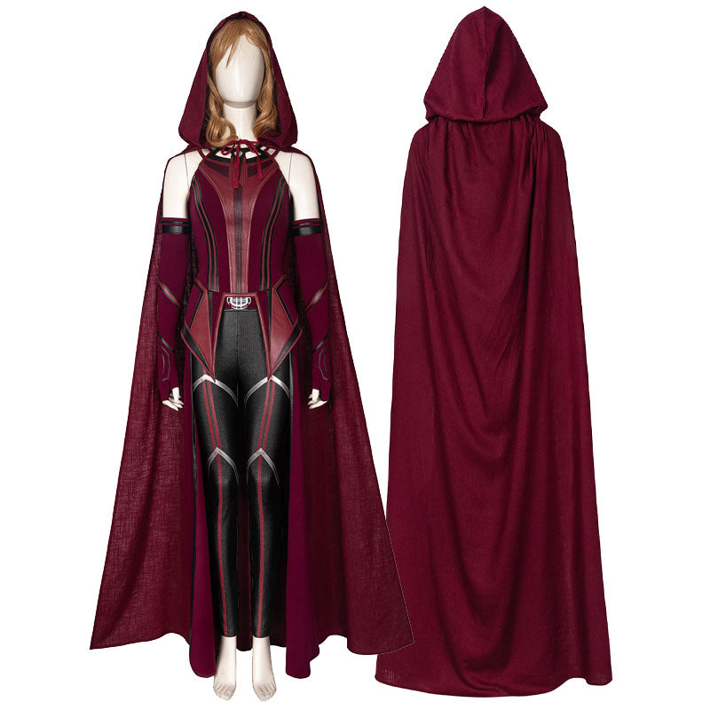 Wanda Vision Scarlet Witch Wanda Cosplay Costume