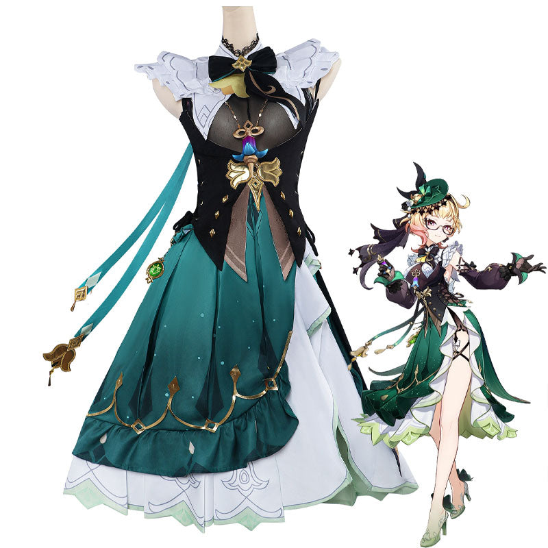 Game Genshin Impact Renowned Perfumer Emilie Cosplay Costumes