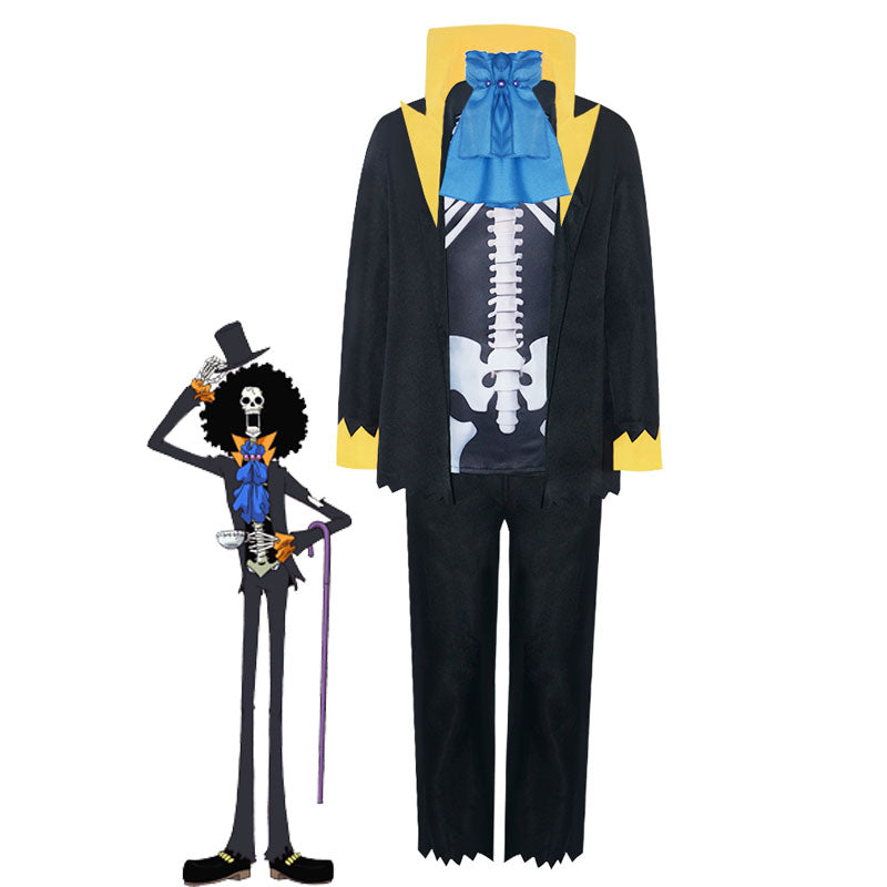 One Piece Brook Cosplay Costume