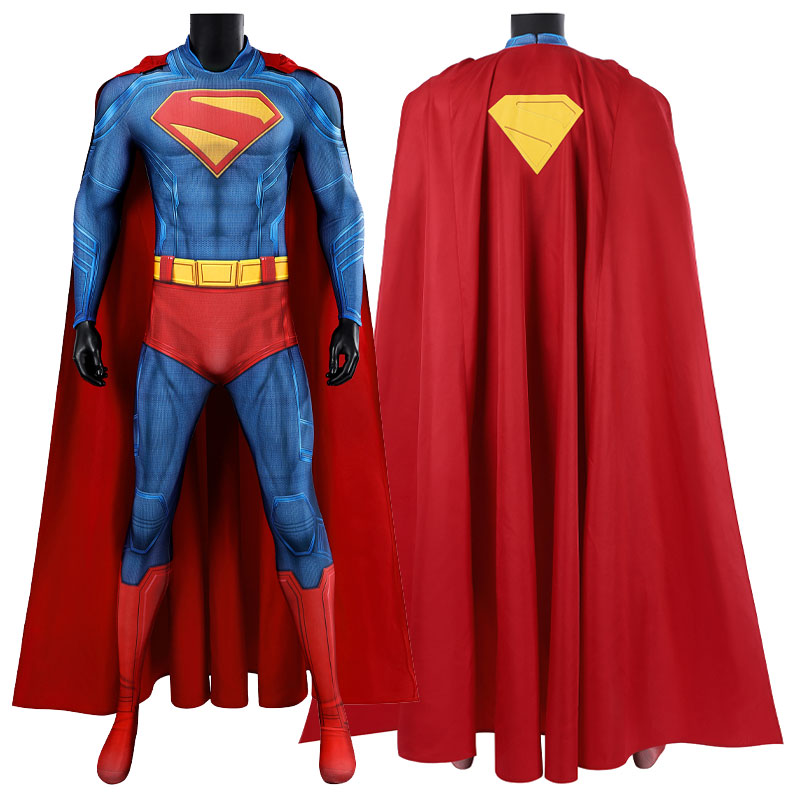 Superman Legacy Clark Kent Jumpsuit Cosplay Costumes