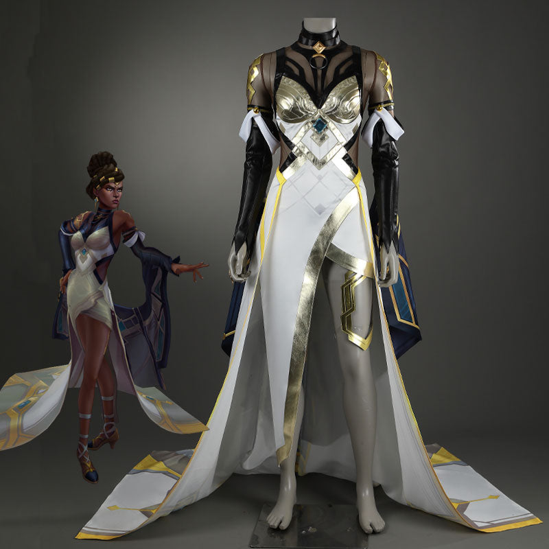 LOL Arcane Councilor Mel Medarda Cosplay Costumes