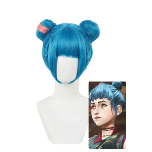 LOL Arcane Season 2 Universe Jinx Powder Cosplay Wigs