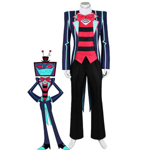 Anime Hazbin Hotel Vox Cosplay Costume