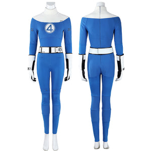 Movie The Fantastic Four: First Steps Invisible Woman Susan Storm Cosplay Costumes