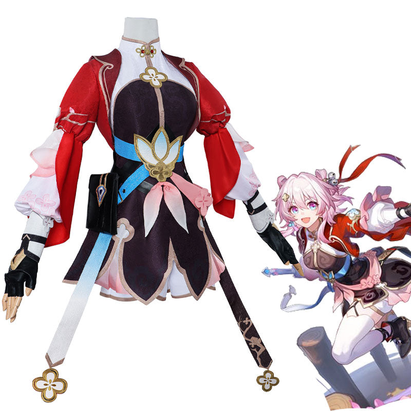 Honkai: Star Rail Hunt Path March 7th Cosplay Costumes