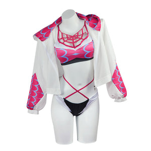 Spider-Man: Across the Spider-Verse Gwen Swimsuit Cosplay Costumes