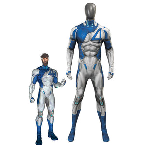 Marvel Rivals Mister Fantastic Jumpsuit Cosplay Costumes