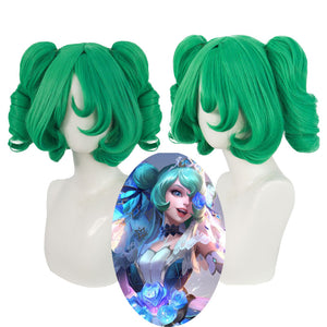 LOL Prestige Gcrystal Rose Gwen Cosplay Wig