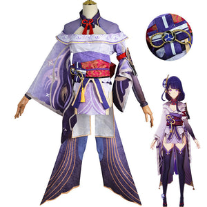 Genshin Impact Raiden Shogun Cosplay Costume