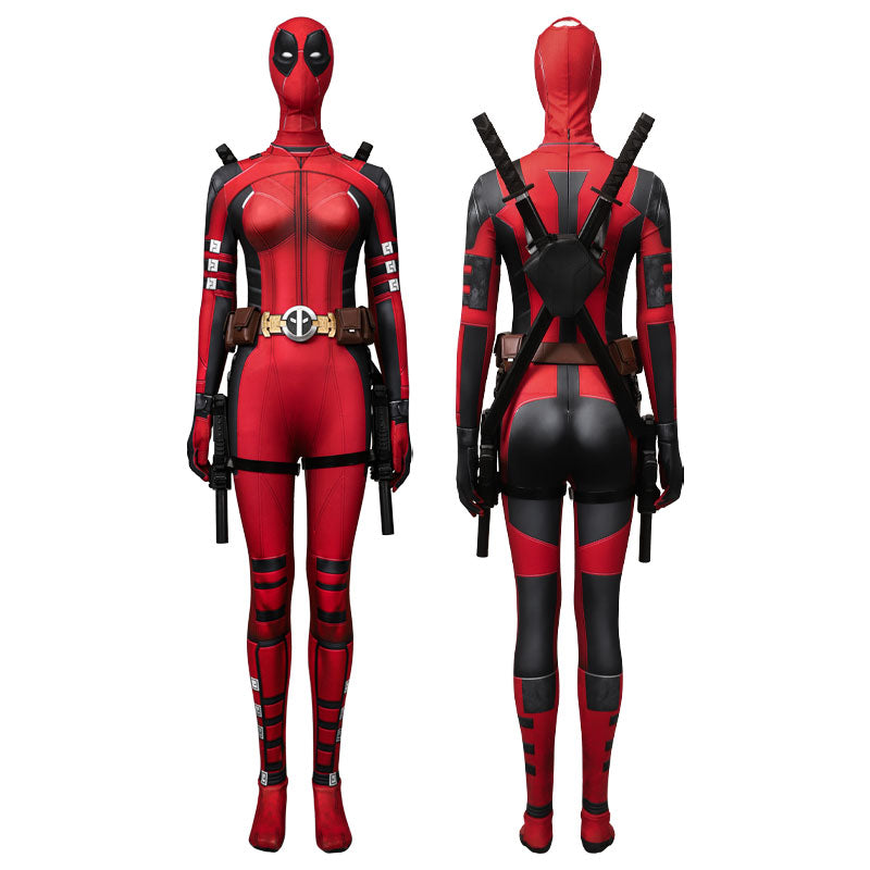 Movie Deadpool 3 Lady Deadpool Cosplay Costumes