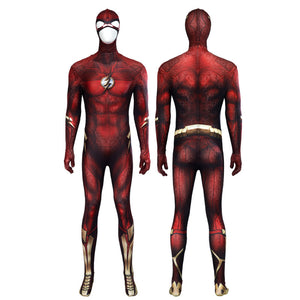 The Flash Barry Allen Jumpsuit Cosplay Costumes