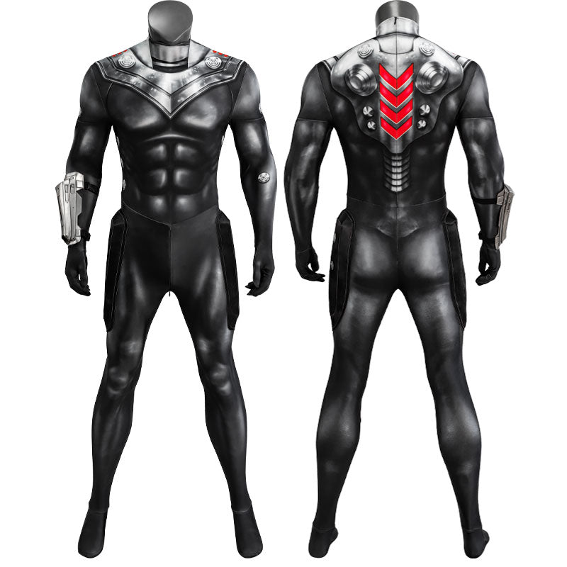 Aquaman 2 Black Manta Jumpsuit Fullset Cosplay Costumes