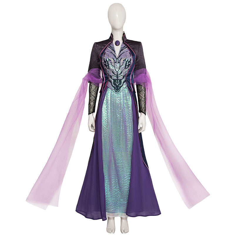 Marvel Agatha All Along Agatha Harkness Dress Cosplay Costume