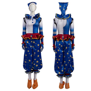 Five Nights at Freddy's Moon Halloween Clown Suit Cosplay Costumes