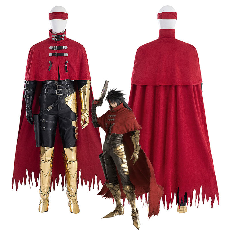 Final Fantasy VII FF7B Vincent Rebirth Vincent Valentine B Edition Cosplay Costumes