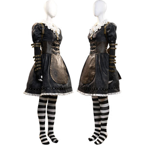 Alice: Madness Return Alice Punk Suit Cosplay Costumes