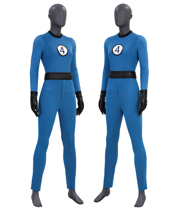 The Fantastic Four: First Steps Invisible Woman Classic Battle Suit Cosplay Costumes