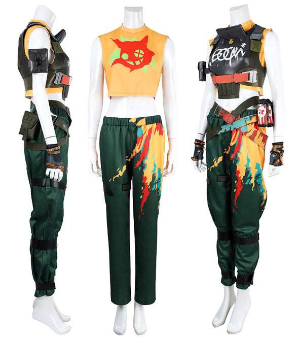 VALORANT Raze Cosplay Costumes