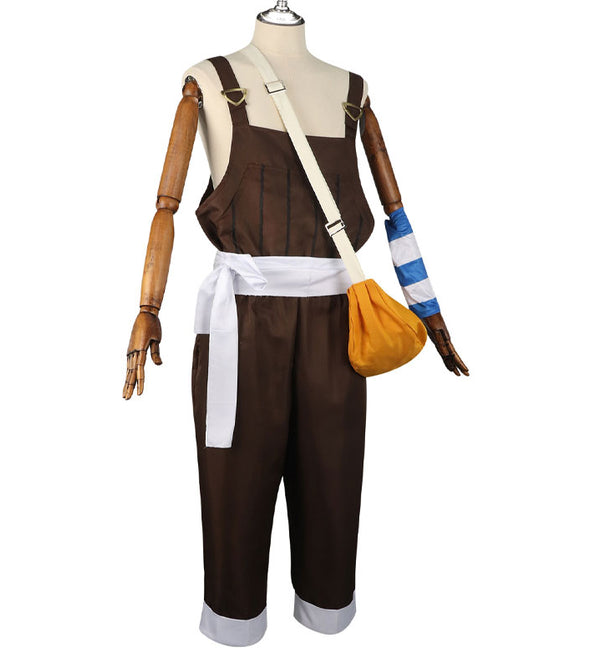 Anime One Piece Usopp Overalls Cosplay Costumes