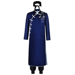 Jujutsu Kaisen Satoru Gojo Kung Fu Cosplay Costumes