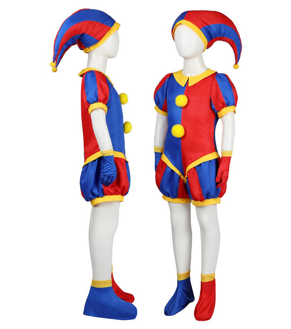 The Amazing Digital Circus Pomni Kid Cosplay Costumes