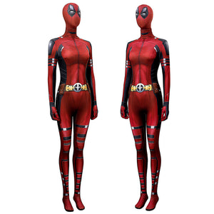 Deadpool 3 Lady Deadpool Jumpsuit Cosplay Costumes