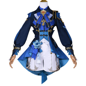 Genshin Impact Bamboo Rain Xingqiu Cosplay Costumes