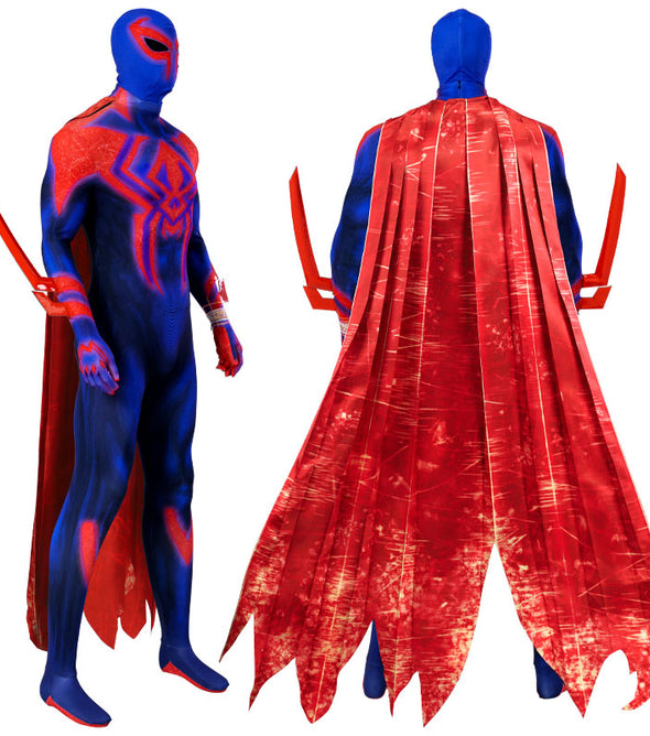 Spider-Man: Into the Spider-Verse Spider-Man 2099 Miguel O'Hara Jumpsuit Cosplay Costumes
