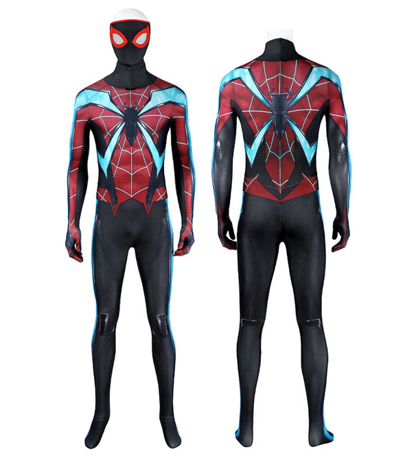 Spider Man 2 Miles Morales EVOLVED SUIT Cosplay Costumes