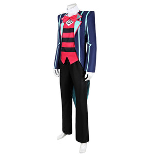 Anime Hazbin Hotel Vox Cosplay Costume