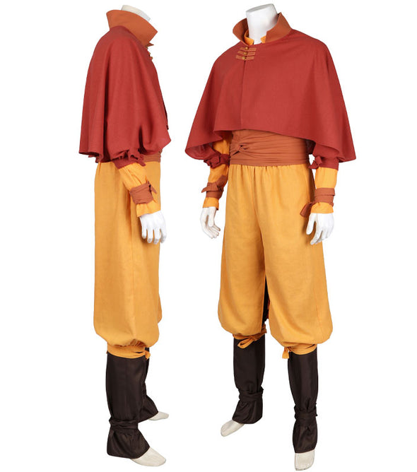 Avatar The Last Airbender 2024:TV Series Aang Cosplay Costume