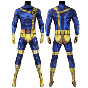 X-Men 1997 Cyclops Jumpsuit Cosplay Costumes