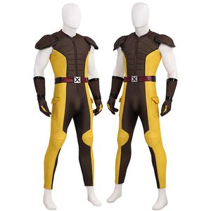 Deadpool 3 Wolverine Brown And Yellow Suit Cosplay Costumes