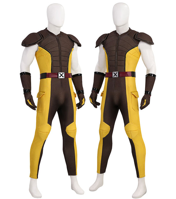Deadpool 3 Wolverine Brown And Yellow Suit Cosplay Costumes