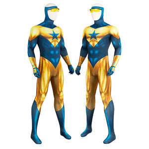 Booster Gold Michael Carter Jumpsuit Cosplay Costumes