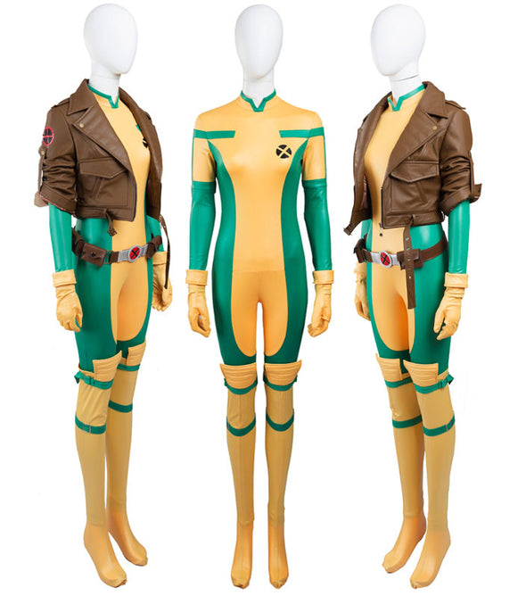 The Avengers Annual X-Men Rogue Anna Marie Cosplay Costumes