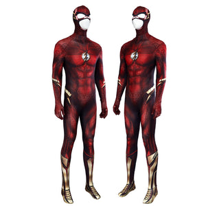 The Flash Barry Allen Jumpsuit Cosplay Costumes