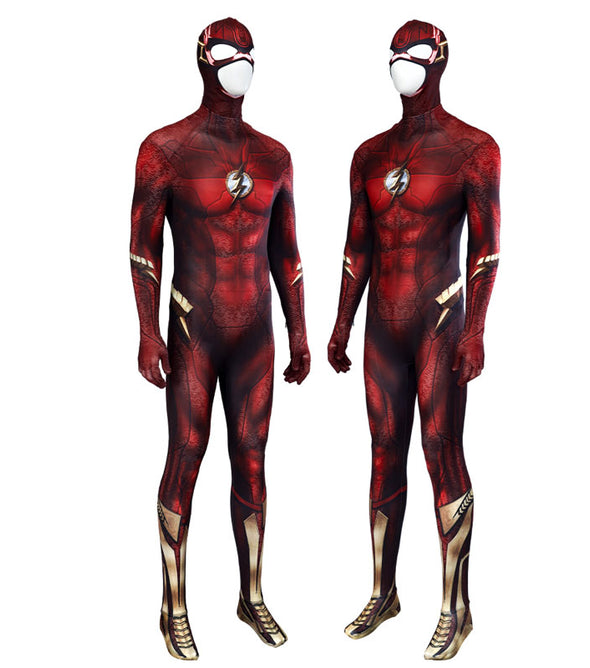 The Flash Barry Allen Jumpsuit Cosplay Costumes