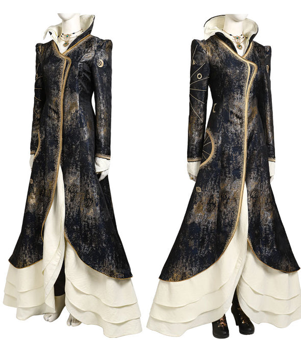 Wicked Madame Morrible Embroidery Cosplay Costumes