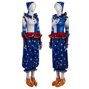 Five Nights at Freddy's Moon Halloween Clown Suit Cosplay Costumes