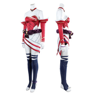 Game 2XKO Ahri The Nine-Tailed Fox Cosplay Costumes