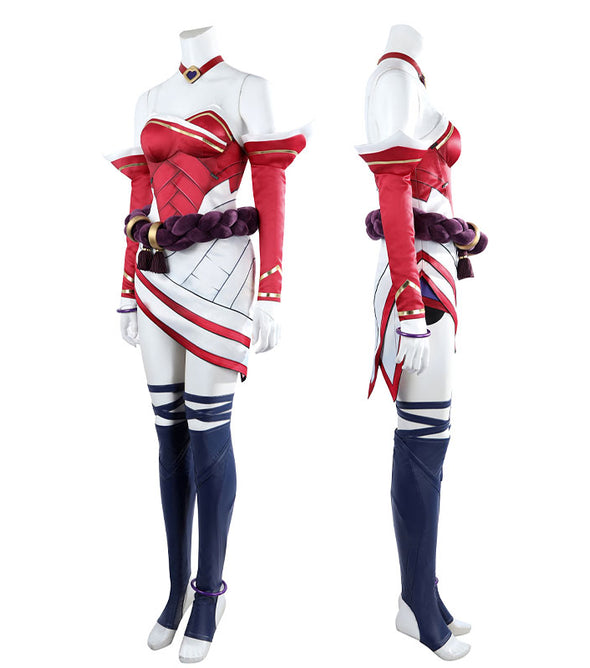 Game 2XKO Ahri The Nine-Tailed Fox Cosplay Costumes